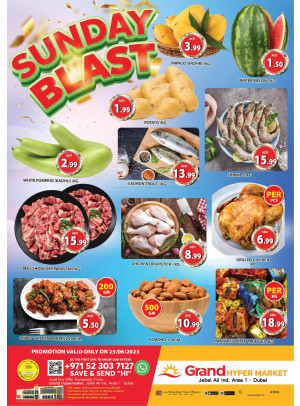 Sunday Blast - Grand Hypermarket Jebel Ali