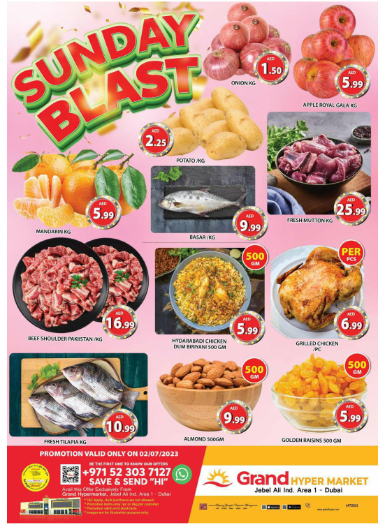 Sunday Blast - Grand Hypermarket Jebel Ali