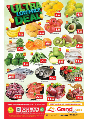 Ultra Low Price Deal - Grand Hyper Al Khail Mall