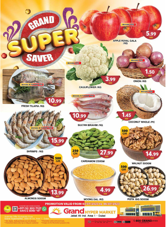 Grand Super Saver - Grand Hypermarket Jebel Ali