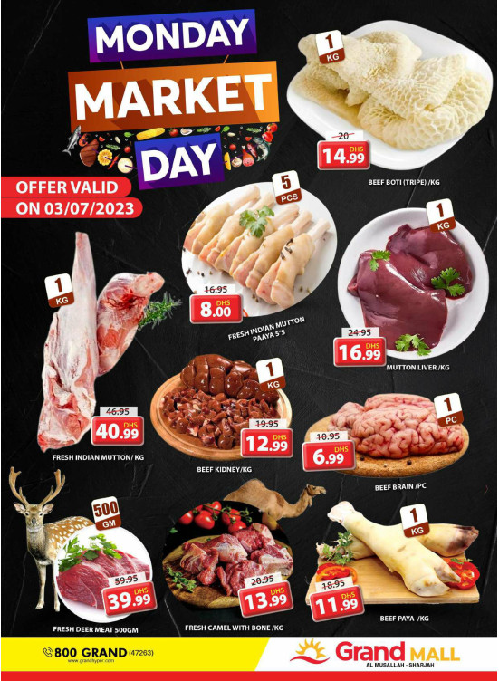 Meat Monday - Grand Mall Sharjah