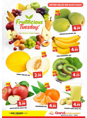 Fruitilicious Tuesday - Grand Hypermarket Jebel Ali