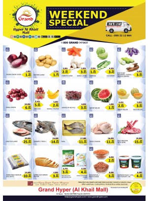 Special Weekend Offers - Grand Hyper Al Khail Mall