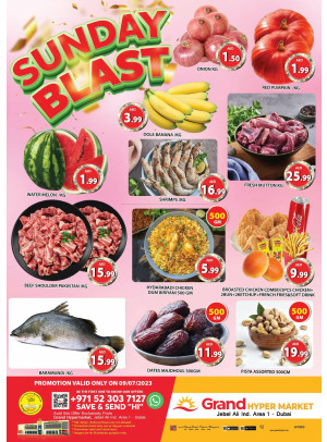 Sunday Blast - Grand Hypermarket Jebel Ali