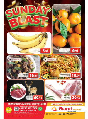 Sunday Blast - Grand Hyper Al Khail Mall