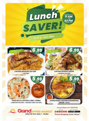 Lunch Saver - Grand Hypermarket Jebel Ali