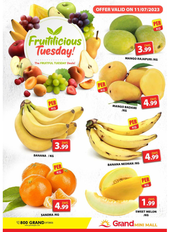 Fruitilicious Tuesday - Grand Mini Mall