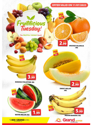 Fruitilicious Tuesday - Grand Hyper Al Khail Mall