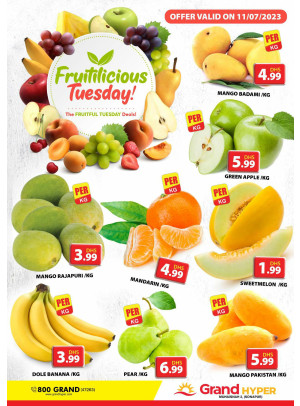 Fruitilicious Tuesday - Grand Hyper Muhaisnah