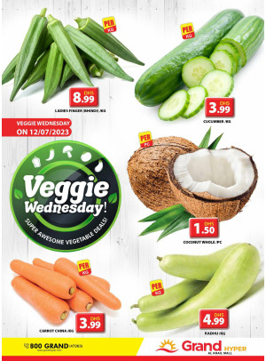 Veggie Wednesday - Grand Hyper Al khail Mall