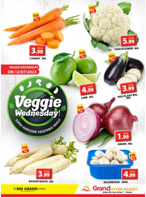 Veggie Wednesday - Grand Hypermarket Jebel Ali