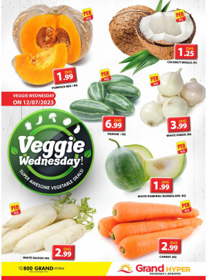 Veggie Wednesday - Grand Hyper Muhaisnah