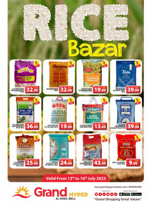 Rice Bazar - Grand Hyper Al Khail Mall
