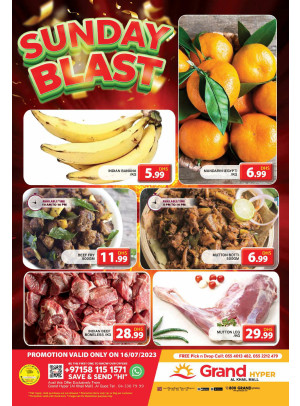 Sunday Blast - Grand Hyper Al Khail Mall
