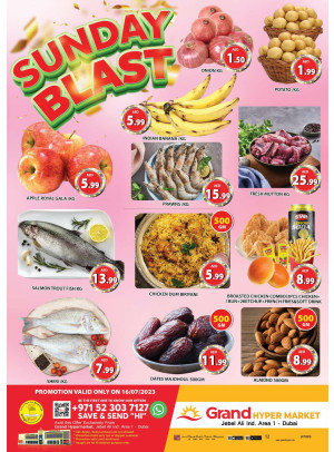 Sunday Blast - Grand Hypermarket Jebel Ali