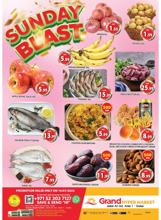 Sunday Blast - Grand Hypermarket Jebel Ali