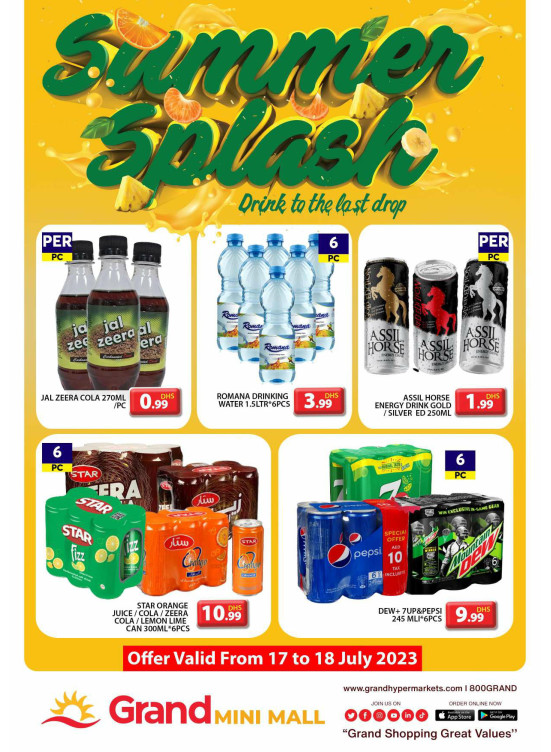 Summer Deals - Grand Mini Mall