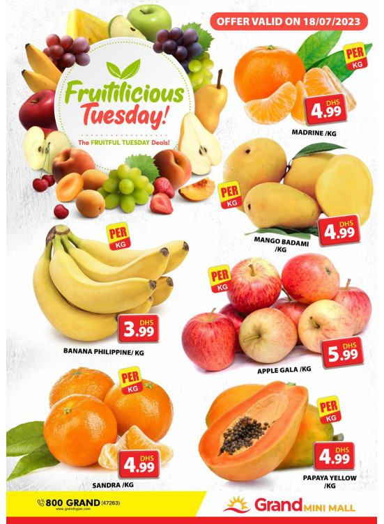 Fruitilicious Tuesday - Grand Mini Mall