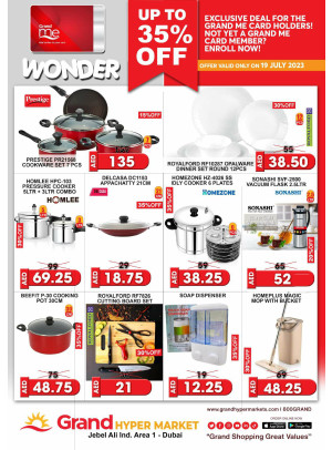 Wonder Deals - Grand Hypermarket Jebel Ali