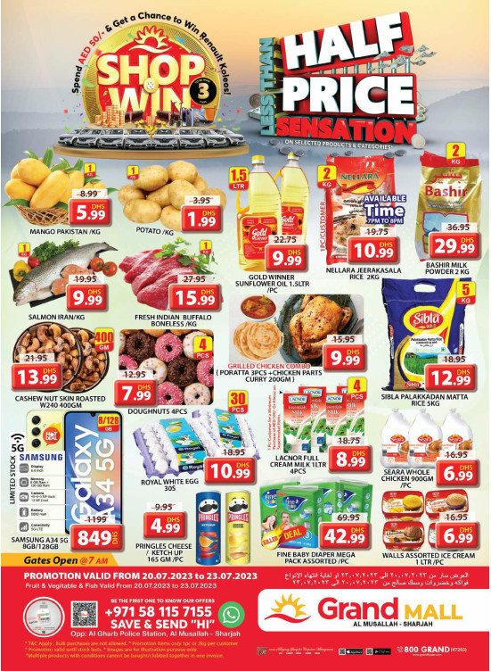 Weekend Deals - Grand Mall Sharjah