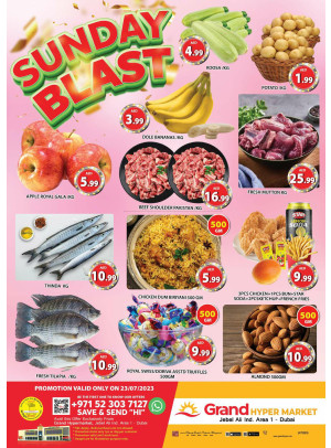 Sunday Blast - Grand Hypermarket Jebel Ali