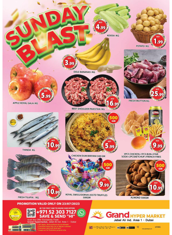 Sunday Blast - Grand Hypermarket Jebel Ali