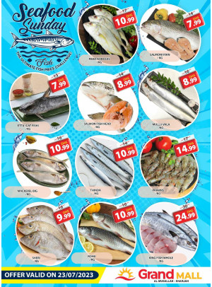 Seafood Sunday - Grand Mall Sharjah