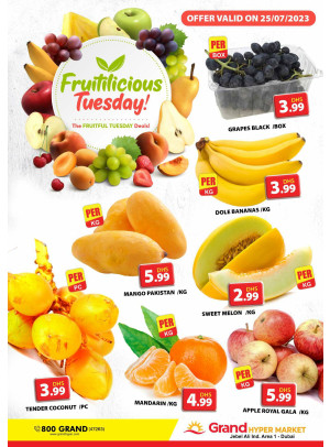 Fruitilicious Tuesday - Grand Hypermarket Jebel Ali