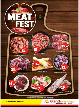 Meat Fest - Grand Hypermarket Jebel Ali