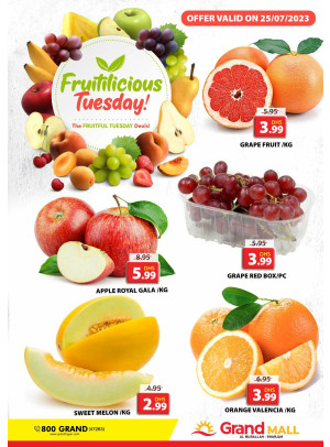 Fruitilicious Tuesday - Grand Mall Sharjah
