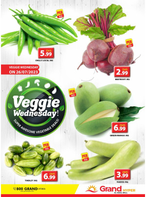 Veggie Wednesday - Grand Hyper Al khail Mall
