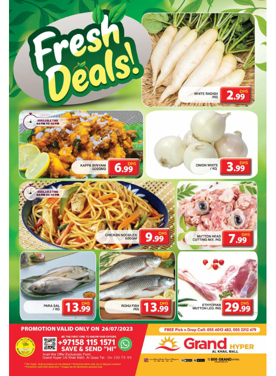 Fresh Deals - Grand Hyper Al Khail Mall