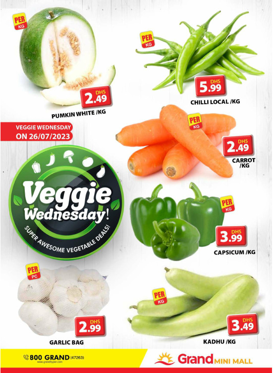 Veggie Wednesday - Grand Mini Mall