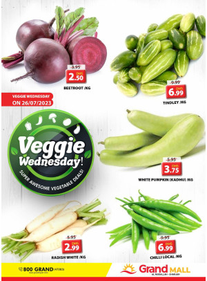 Veggie Wednesday - Grand Mall Sharjah