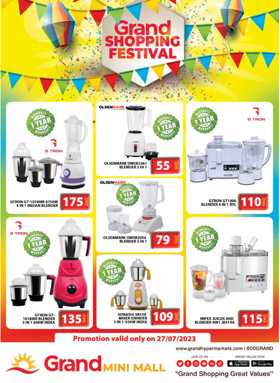 Grand Shopping Festival - Grand Mini Mall