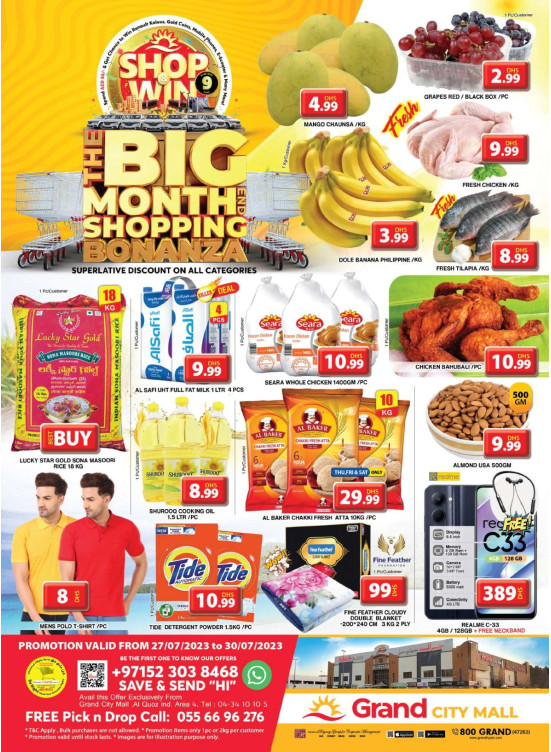Weekend Deals - Grand City Mall