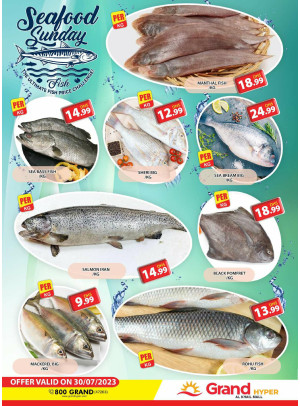 Seafood Sunday - Grand Hyper Al Khail Mall