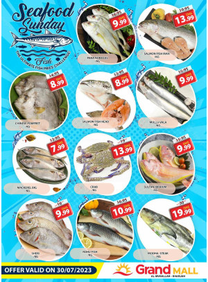 Seafood Sunday - Grand Mall Sharjah