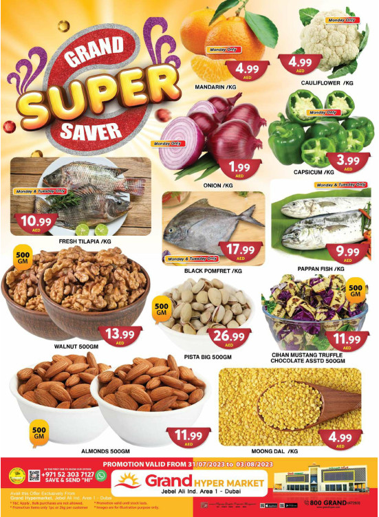 Grand Super Saver - Grand Hypermarket Jebel Ali