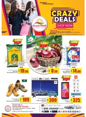 Crazy Deals - Grand Mall Sharjah