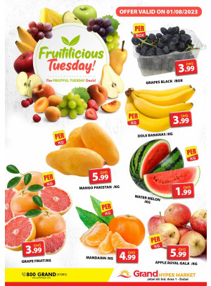 Fruitilicious Tuesday - Grand Hyper Al Khail Mall