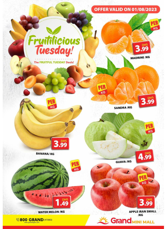 Fruitilicious Tuesday - Grand Mini Mall