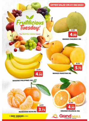 Fruitilicious Tuesday - Grand Mall Sharjah