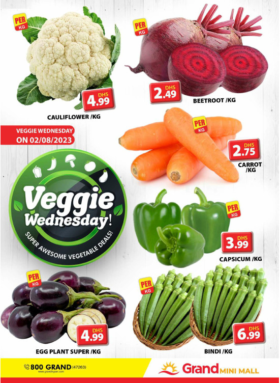 Veggie Wednesday - Grand Mini Mall