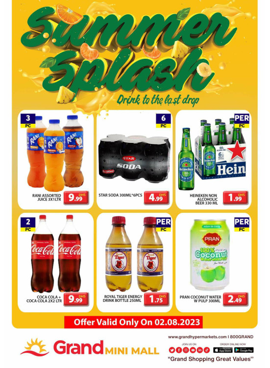 Summer Deals - Grand Mini Mall