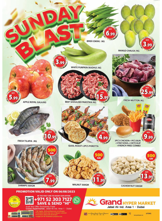 Sunday Blast - Grand Hypermarket Jebel Ali