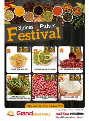 Spices & Pulses Festival - Grand Mini Mall