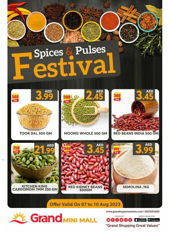 Spices & Pulses Festival - Grand Mini Mall
