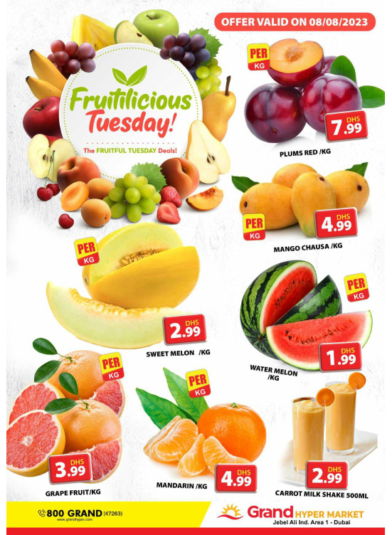 Fruitilicious Tuesday - Grand Hypermarket Jebel Ali