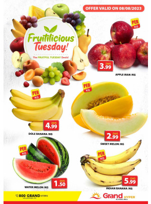 Fruitilicious Tuesday - Grand Hyper Al Khail Mall